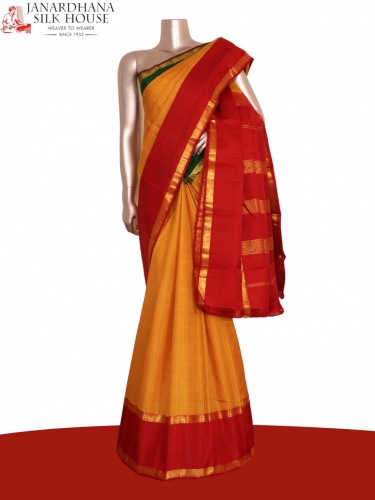 Handloom Wedding Kanjeevaram Silk Saree